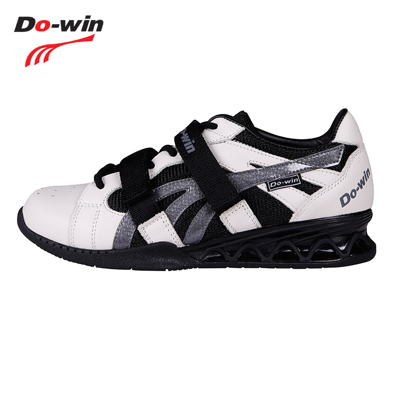 Weightlifting Shoes - Do-win 本革スクワットシューズ重量挙げ靴ジムバーベルトレーニングプロフェッショナル男性女性競技スニーカー