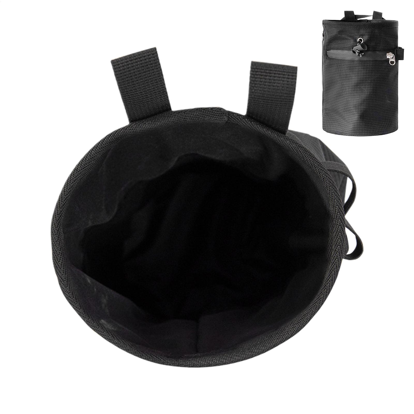 クライミングチョークバッグ防水調節可能なウエストベルトパウダ - Chalk Bag のレビューと価格
