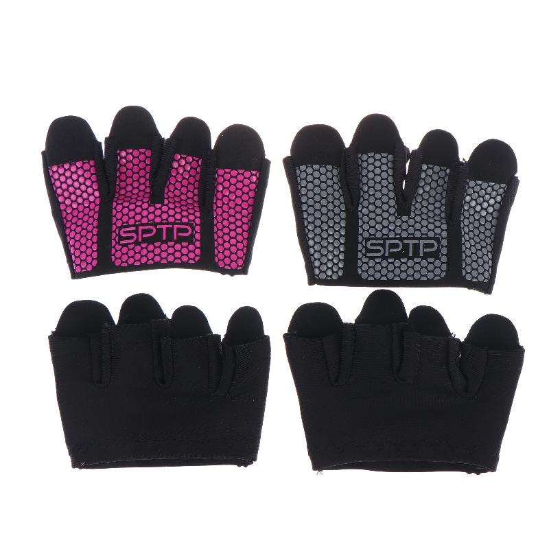 1 ペアジムフィットネスハーフフィンガーグローブ男性女性用ワ - Weightlifting Gloves のレビューと価格
