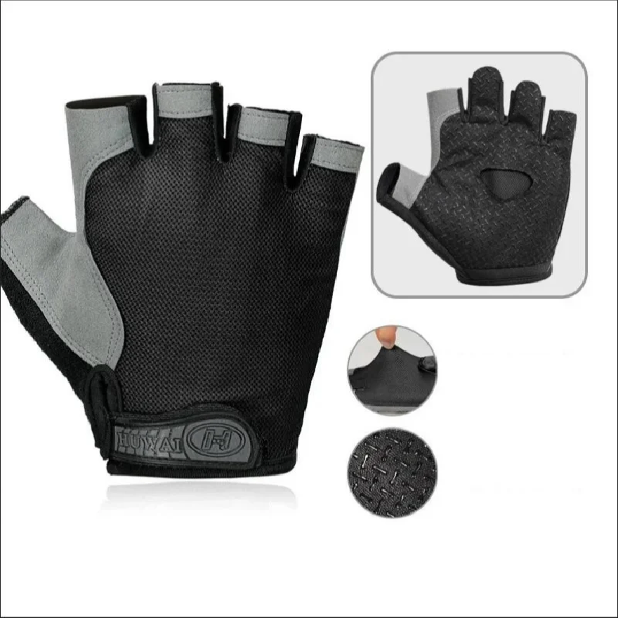 ジムグローブ 指なしグローブ 滑り止め 衝撃吸収 通気性グロ - Weightlifting Gloves のレビューと価格