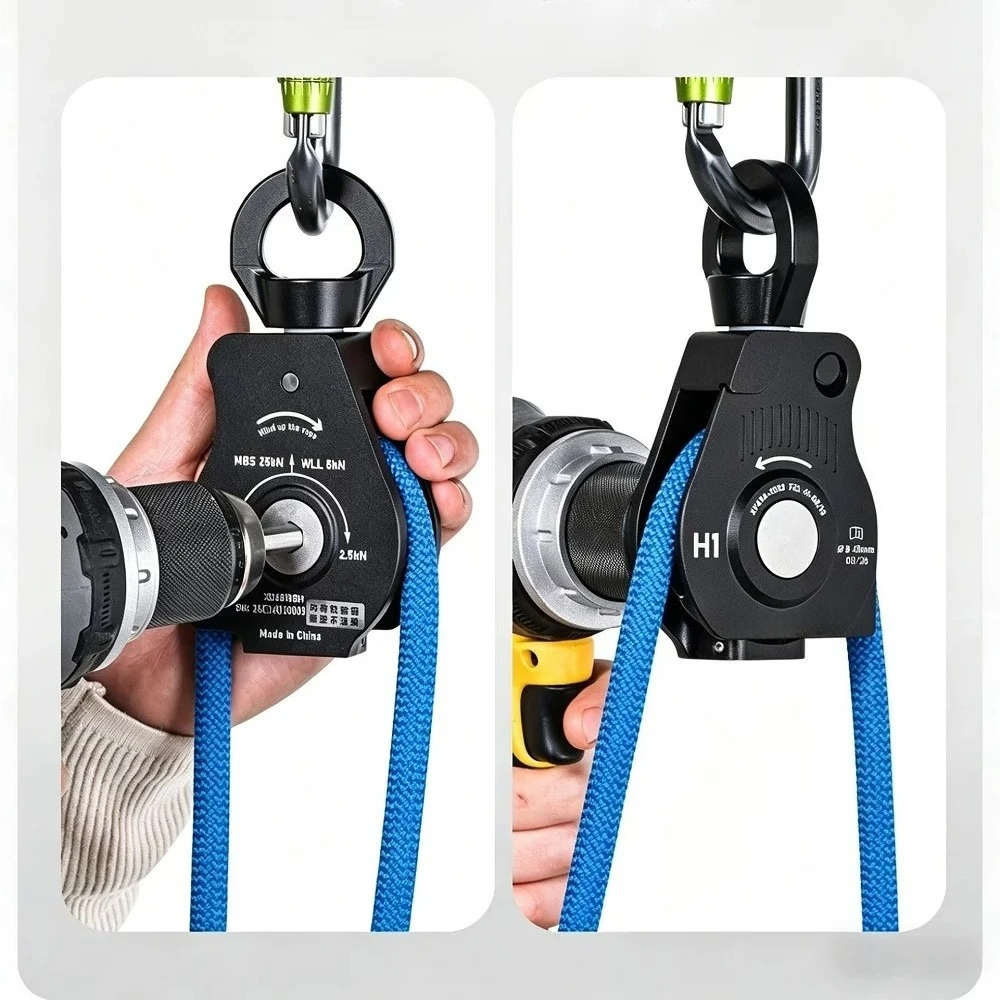 シンダ製 電動ロープ巻き取り器、ユニバーサルジョイント付き、 - Rope Climb のレビューと価格