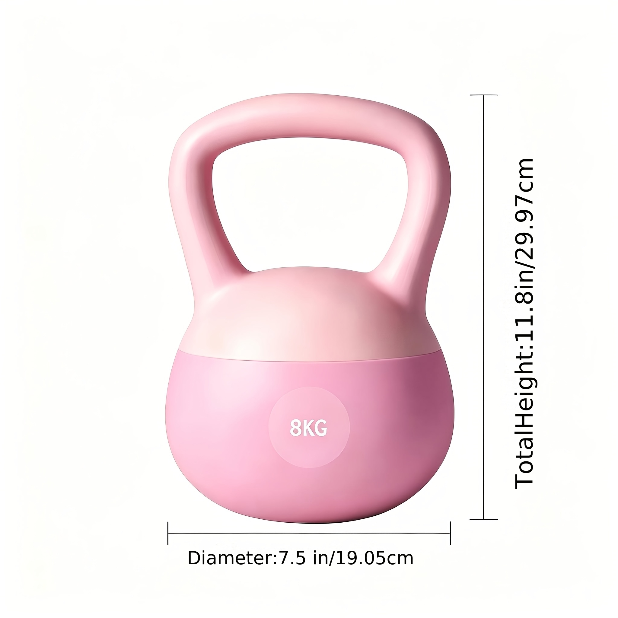 女性用ソフトベル、11.02ポンドのソフトボトムベル、家庭用 - Kettlebell のレビューと価格