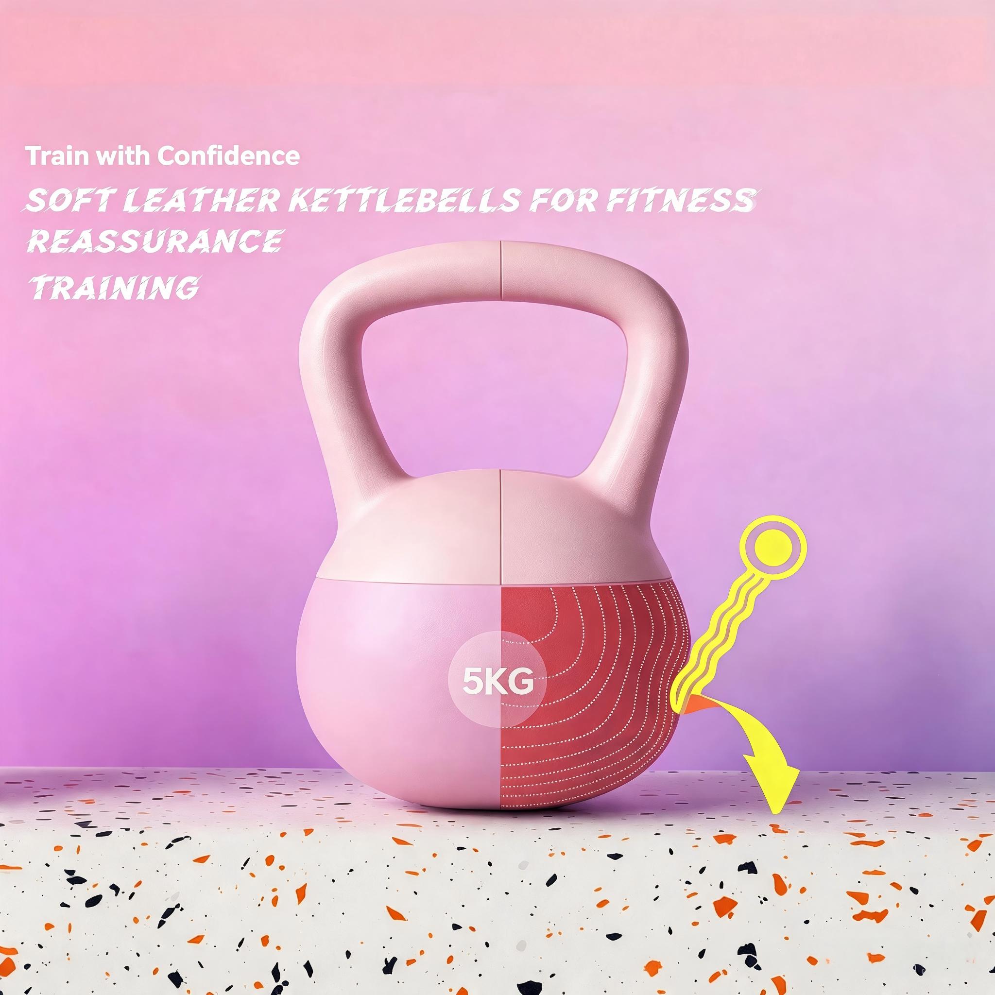 女性用ソフトベル、11.02ポンドのソフトボトムベル、家庭用 - Kettlebell のレビューと価格